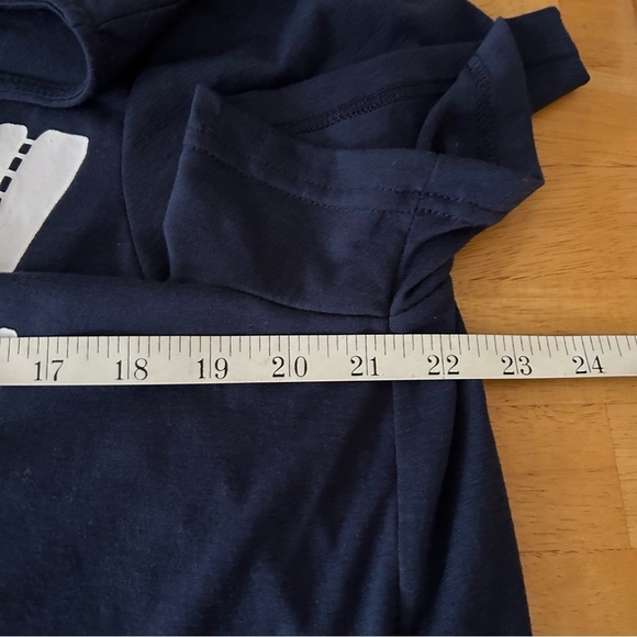 NWT COZY Graphic Print Tunic Dress in Indigo and White - Picture 11 of 12